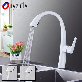 Onyzpily Pull Out Kitchen Sink Faucets Two Water Modes Chrome Bathroom Kitchen Sink Mixers Hot and Cold Water Tap Deck Mounted
Onyzpily Pull Out Kitchen Sink Faucets Two Water Modes Chrome Bathroom Kitchen Sink Mixers Hot and Cold Water Tap Deck Mounted