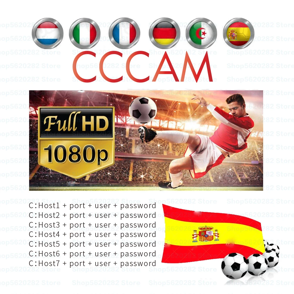 Europe new 2020 super stable year 1 cccam series Spanish cccam clines satellite TV receiver 7-wire WiFi Full HD DVB-S2 CCAMS
Europe new 2020 super stable year 1 cccam series Spanish cccam clines satellite TV receiver 7-wire WiFi Full HD DVB-S2 CCAMS