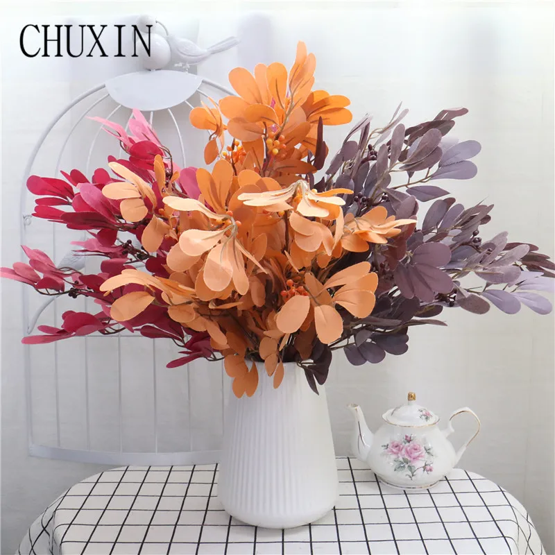 New 9-fork peanut green jujube leaves artificial flower bouquet plant wall accessories eucalyptus leaf home wedding decoration
New 9-fork peanut green jujube leaves artificial flower bouquet plant wall accessories eucalyptus leaf home wedding decoration