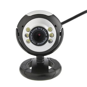 Low Price 6 LED Night Light 480P HD Web Camera with Built-in Microphone Clip WebCam for PC Desktop Laptop Notebook Computer
Low Price 6 LED Night Light 480P HD Web Camera with Built-in Microphone Clip WebCam for PC Desktop Laptop Notebook Computer