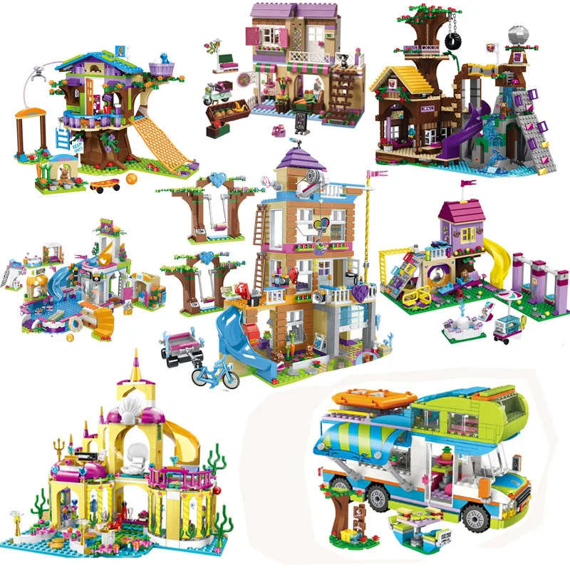 Girls City Car House Playground Castle Building Blocks Compatible with Legoinglys Girls Friends Bricks Figures Toys for Children
Girls City Car House Playground Castle Building Blocks Compatible with Legoinglys Girls Friends Bricks Figures Toys for Children