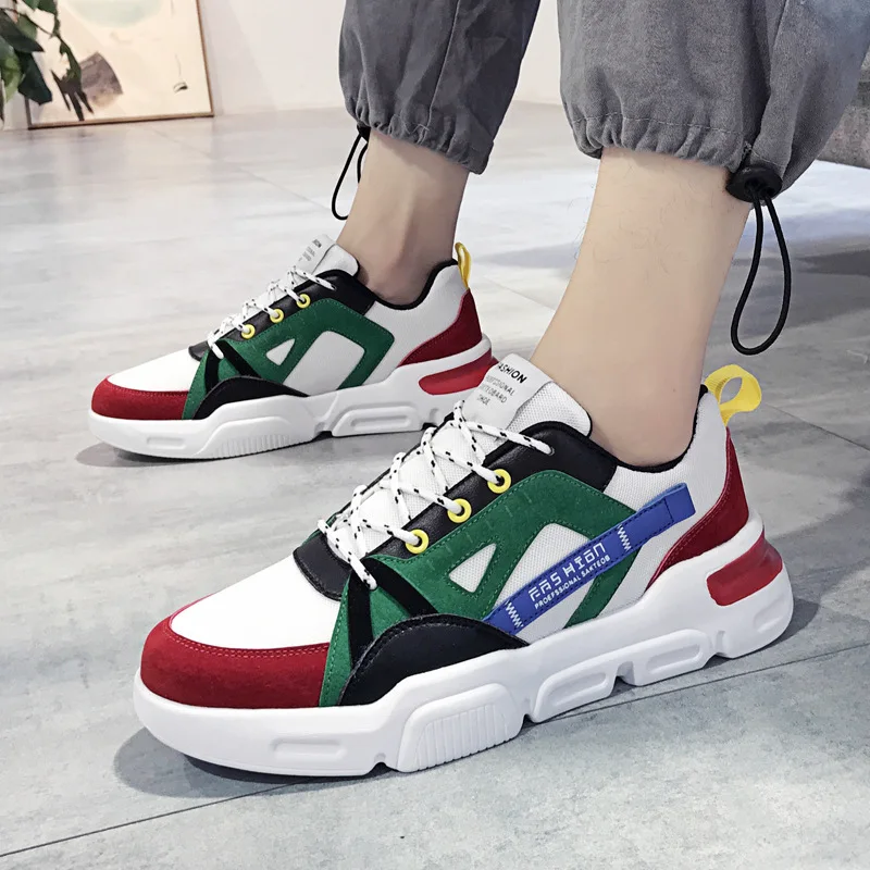 Dad Shoes Men's Ins2020 Summer New Style Punched Sheet Surface Sports Footwear Trend Hong Kong Style Shoe Middle School Students
Dad Shoes Men's Ins2020 Summer New Style Punched Sheet Surface Sports Footwear Trend Hong Kong Style Shoe Middle School Students