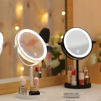 Multi-Functional Folding Desktop LED Makeup Mirror 360-Degree Rotating Makeup Mirror With LED Light For Girl Gifts
Multi-Functional Folding Desktop LED Makeup Mirror 360-Degree Rotating Makeup Mirror With LED Light For Girl Gifts