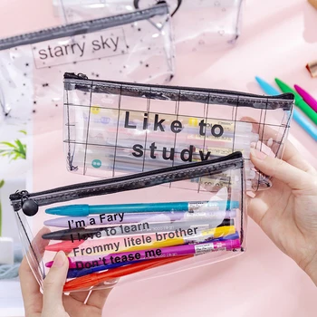 1PC Cute Large Capacity Pencil Cases Boxes Pouch Gift Creative PVC Transparent Pen Box Office School Stationary Supplies 050002
1PC Cute Large Capacity Pencil Cases Boxes Pouch Gift Creative PVC Transparent Pen Box Office School Stationary Supplies 050002