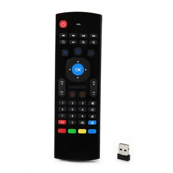 MX3 Remote Control 2.4G Wireless Mouse 81 Keys IR 6-axis Inertial Sensing Smart Remote 3D Mouse For Game Android Tv Box
MX3 Remote Control 2.4G Wireless Mouse 81 Keys IR 6-axis Inertial Sensing Smart Remote 3D Mouse For Game Android Tv Box