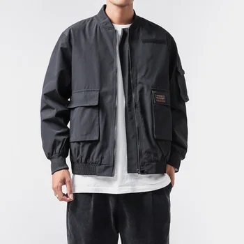 YOYOO new autumn men clothing cotton men's jacket print casual loose jacket coat men jacket coats man Japan style windbreaker 
YOYOO new autumn men clothing cotton men's jacket print casual loose jacket coat men jacket coats man Japan style windbreaker