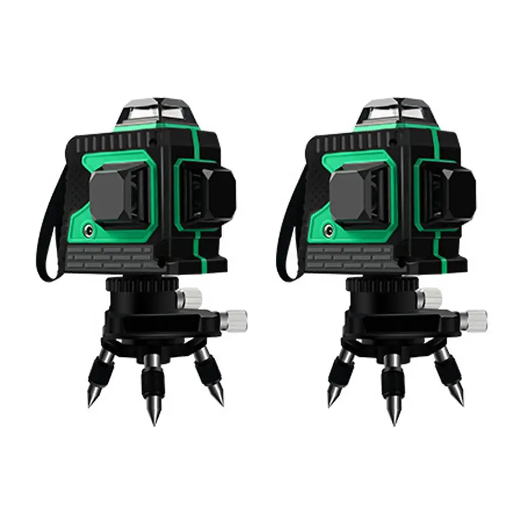 3D IP54 Waterproof 12 Lines Green Laser Levels Self-Leveling 360 Horizontal And Vertical Cross Super Powerful Green Laser Beam
3D IP54 Waterproof 12 Lines Green Laser Levels Self-Leveling 360 Horizontal And Vertical Cross Super Powerful Green Laser Beam