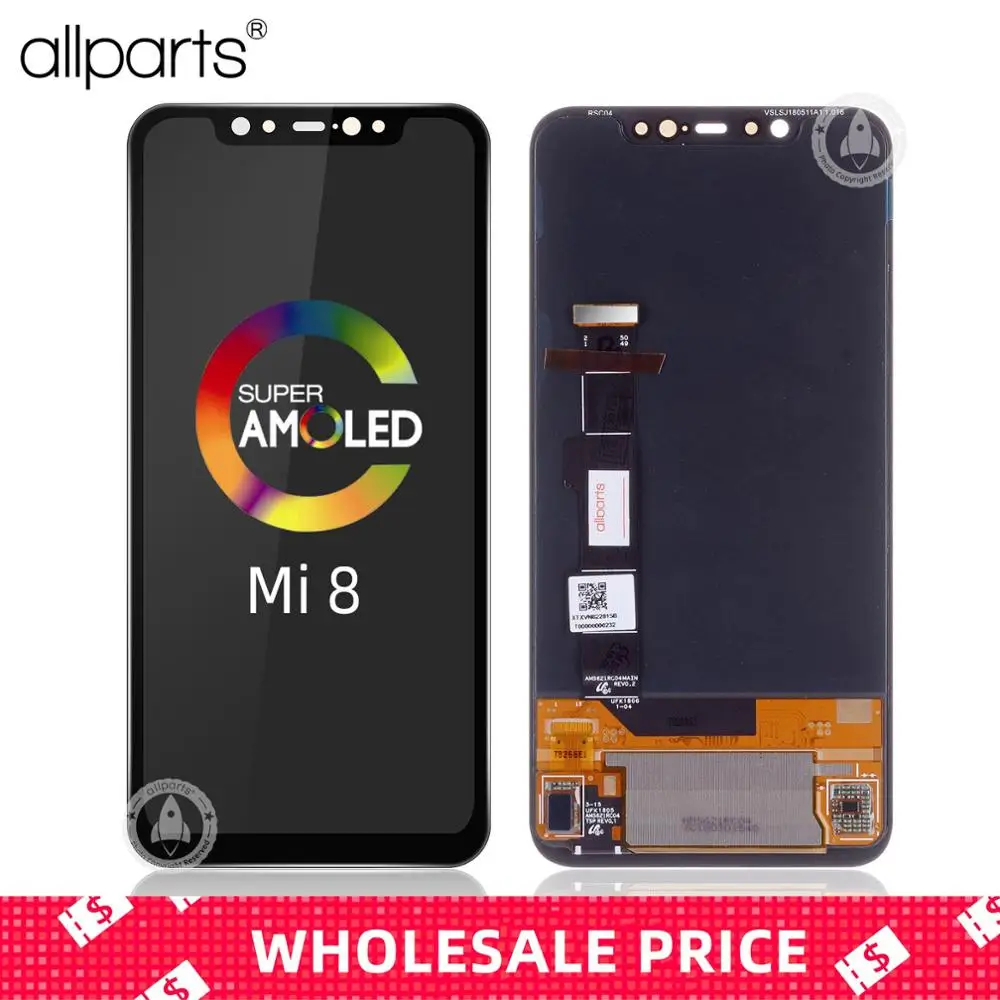 Original LCD Display For Xiaomi Mi 8 LCD Display Touch Screen Digitizer For Xiaomi Mi8 LCD Display Screen Replacement Parts Mi 8
Original LCD Display For Xiaomi Mi 8 LCD Display Touch Screen Digitizer For Xiaomi Mi8 LCD Display Screen Replacement Parts Mi 8