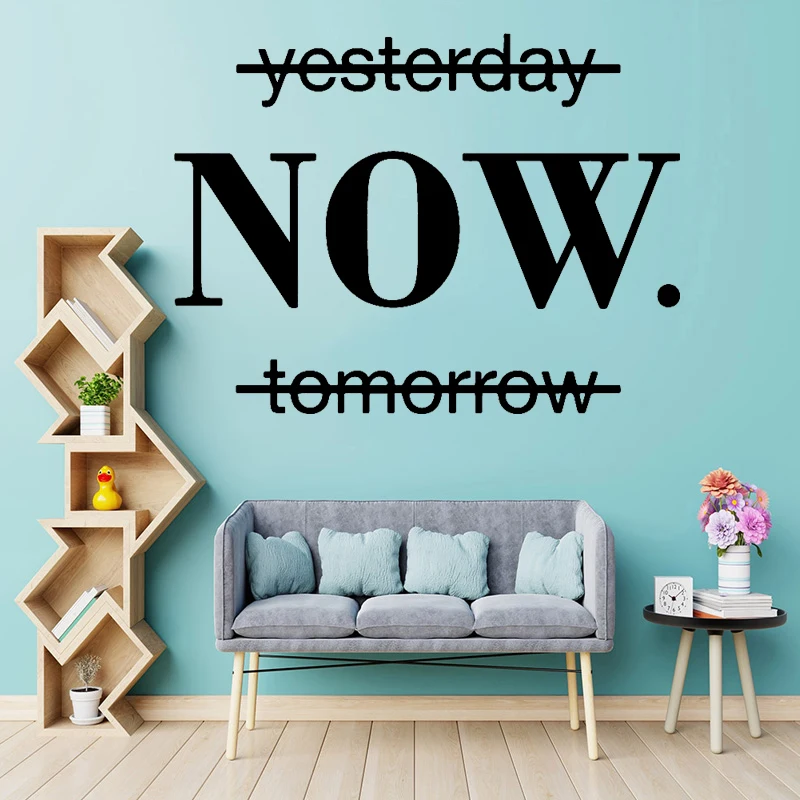 Wall Sticker Motivational Quotes Sentences Phrases Decals Company Office School Decor Living Room Decoration Inspirational | Дом и сад