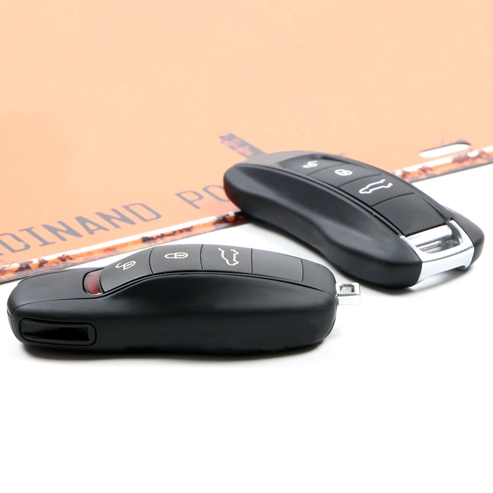 Car key case cover for Porsche Macan Cayenne Panamera 911 971 9YA black sharp key holder cap fob keyring remote control shell
Car key case cover for Porsche Macan Cayenne Panamera 911 971 9YA black sharp key holder cap fob keyring remote control shell