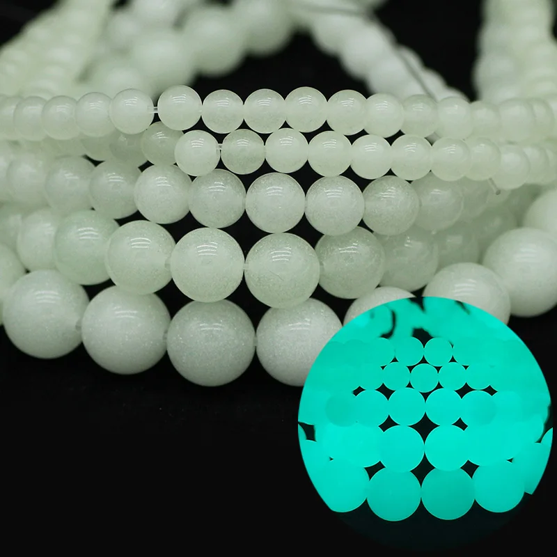 Natural Stone Luminous Malachite Green Glow In The Dark Spacers 6/8/10/12MM Round Loose Beads For Jewelry Making DIY Bracelets
Natural Stone Luminous Malachite Green Glow In The Dark Spacers 6/8/10/12MM Round Loose Beads For Jewelry Making DIY Bracelets