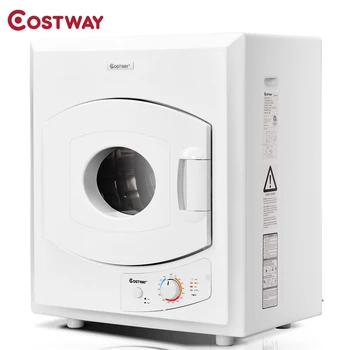 COSTWAY Electric Tumble Compact Laundry Dryer Stainless Steel Wall Mounted Anti-wrinkle Function Easy-set Control Knob EP23735
COSTWAY Electric Tumble Compact Laundry Dryer Stainless Steel Wall Mounted Anti-wrinkle Function Easy-set Control Knob EP23735