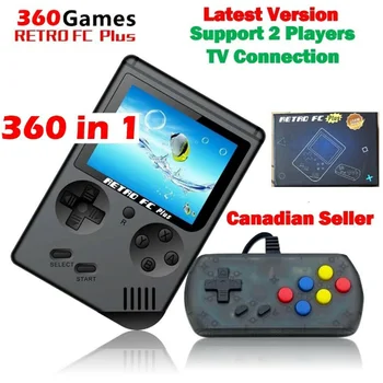 Mini Video Game Console 8 Bit Retro Pocket Handheld Game Player Built-in 360 Classic Games Best Gift for Child Nostalgic Player
Mini Video Game Console 8 Bit Retro Pocket Handheld Game Player Built-in 360 Classic Games Best Gift for Child Nostalgic Player