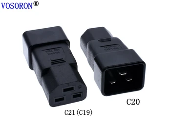 IEC320 IEC 320 C20 to C21 C19 Male to Female Extension PDU UPS Power Adapter connector Rated 16A 250V
IEC320 IEC 320 C20 to C21 C19 Male to Female Extension PDU UPS Power Adapter connector Rated 16A 250V