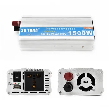 1500W dual-purpose inverter 12V/ 24V to 220V power converte
1500W dual-purpose inverter 12V/ 24V to 220V power converte