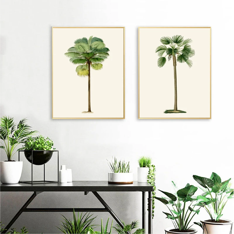 Tropical-Palm-Tree-Vintage-Illustrations-Posters-and-Prints-Palm-Trees-Botanical-Wall-Art-Canvas-Painting-Pictures (4)