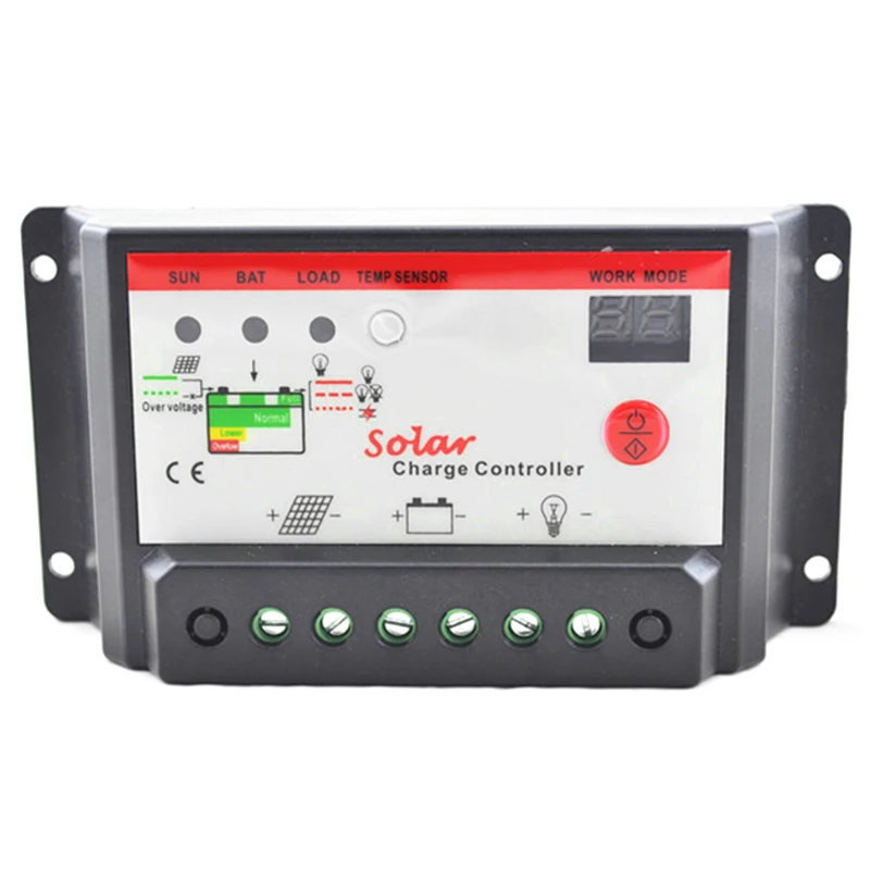 20A 12V 24V PWM Solar Panel Charger Controller Seal GEL AGM Battery Charger Regulators PV Street Light Lamp Control
20A 12V 24V PWM Solar Panel Charger Controller Seal GEL AGM Battery Charger Regulators PV Street Light Lamp Control