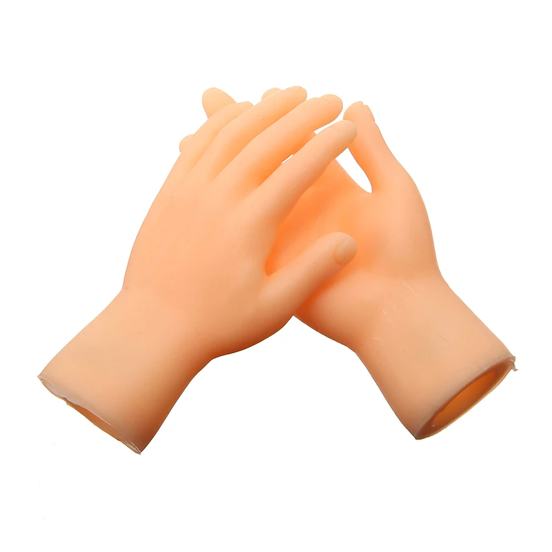 2pcs Finger Toys Finger Puppet Mini Finger Hands Funny Hand Puppet for Game Plastic Cartoon Novelty Interesting Finger Toys
