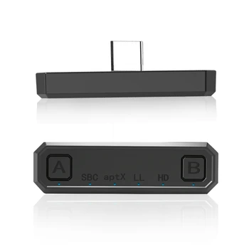Wireless Bluetooth Adapter USB Transmitter Voice Frequency Headset Receiver with 3.5mm microphone plug for Nintend Switch PS4 PC
Wireless Bluetooth Adapter USB Transmitter Voice Frequency Headset Receiver with 3.5mm microphone plug for Nintend Switch PS4 PC