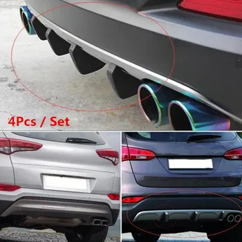 4pc Universal Car rear bumper cast shark spoiler for BMW 1 2 3 4 5 6 7 Series X1 X3 X4 X5 X6 E60 E90 F07 F09 F10 F15 F30 F35
4pc Universal Car rear bumper cast shark spoiler for BMW 1 2 3 4 5 6 7 Series X1 X3 X4 X5 X6 E60 E90 F07 F09 F10 F15 F30 F35