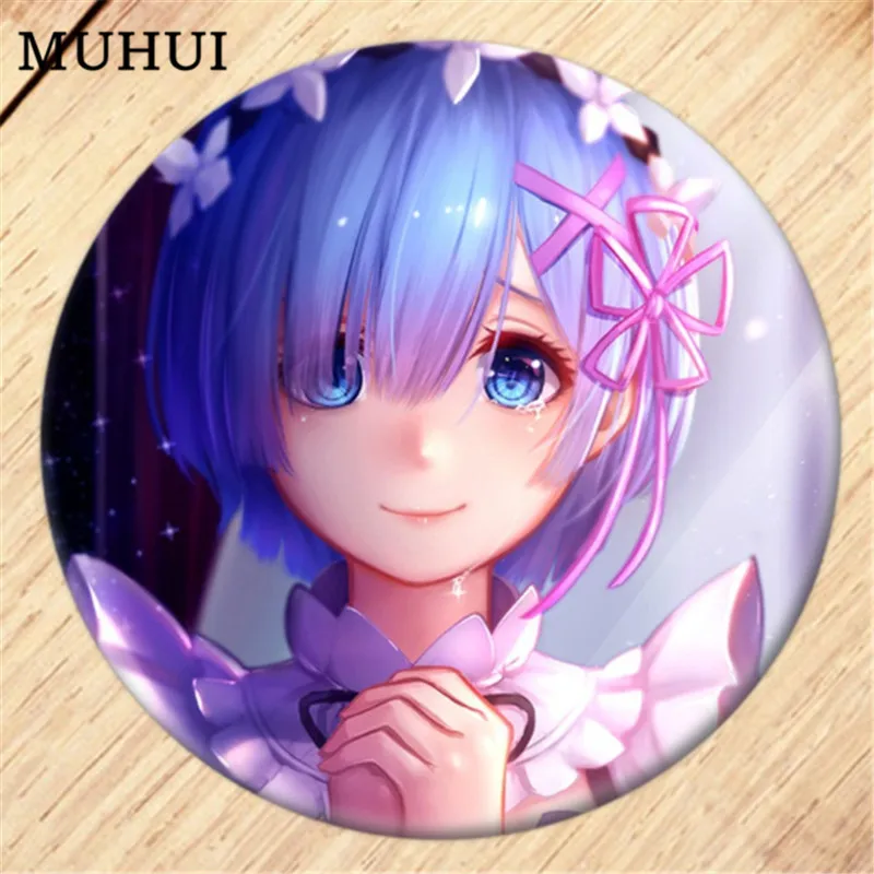 Free Shipping Anime Re:Life in a different world from zero Brooch Pin Badge Accessories For Clothes Backpack Decoration B009 |