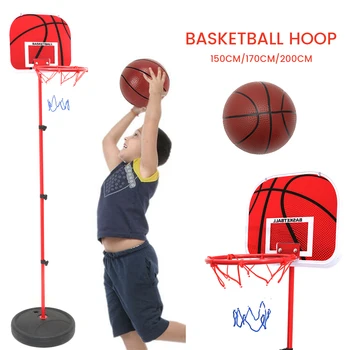 200CM Adjustable Height Basketball Hoop Kids Basketball Goal Stands Toy Set Boy Training Exercise Accessories 2 Basketballs
200CM Adjustable Height Basketball Hoop Kids Basketball Goal Stands Toy Set Boy Training Exercise Accessories 2 Basketballs