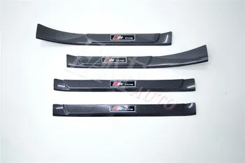 Carbon Fiber Look Door Sill Scuff Plate Guard Sills Protector Trim For A4 B8 B9
Carbon Fiber Look Door Sill Scuff Plate Guard Sills Protector Trim For A4 B8 B9