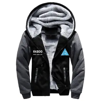 USA Size Game Detroit Becomes Human Hoodies Men Women Unisex Hoodies Thicken Jacket Zipper Coat Clothing
USA Size Game Detroit Becomes Human Hoodies Men Women Unisex Hoodies Thicken Jacket Zipper Coat Clothing