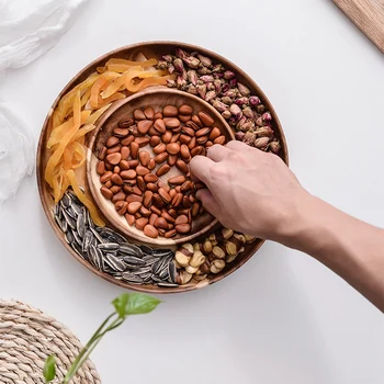 Double Layer Snacks Candy Wooden Plate Nut Dried Fruit Snack Fruit Dish Storage Trays
Double Layer Snacks Candy Wooden Plate Nut Dried Fruit Snack Fruit Dish Storage Trays