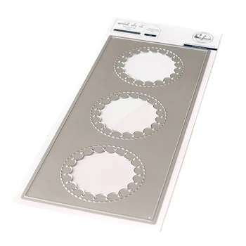 AliliArts Metal Cutting Dies Stitched Scallop Circle diy Scrapbooking Photo Album Decorative Embossing PaperCard Crafts Die 2020
AliliArts Metal Cutting Dies Stitched Scallop Circle diy Scrapbooking Photo Album Decorative Embossing PaperCard Crafts Die 2020