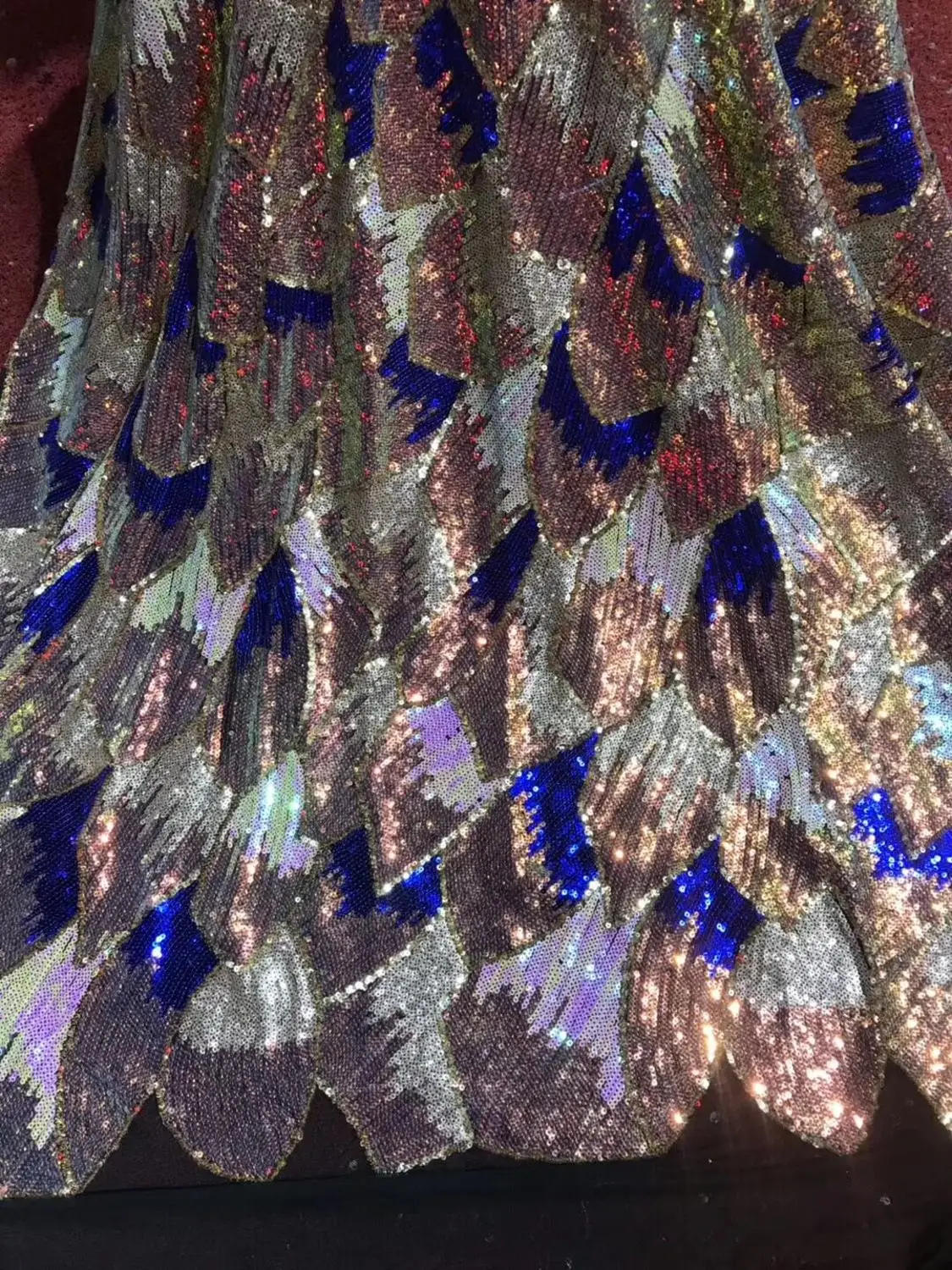 New french design tulle lace with sequins for dress african net lace J-9664 high quality
New french design tulle lace with sequins for dress african net lace J-9664 high quality