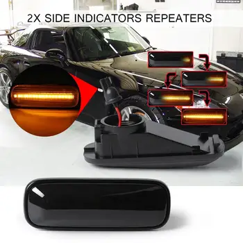 Pair Flowing LED Side Marker Lights Dynamic Turn Signal Light Blinker for Honda Civic ALL Models 1996-2000 for CR-V 1997-2000
Pair Flowing LED Side Marker Lights Dynamic Turn Signal Light Blinker for Honda Civic ALL Models 1996-2000 for CR-V 1997-2000