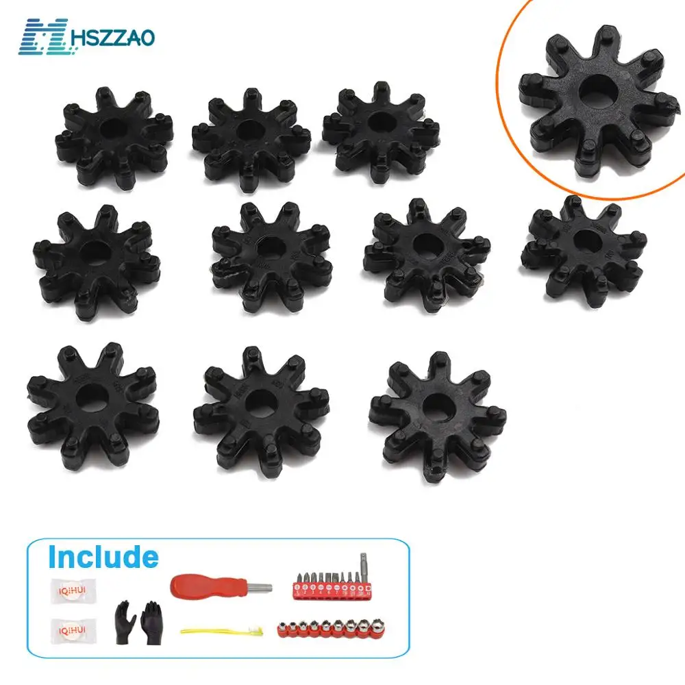 10 Pcs Automotive Steering Column Gasket Flexible Coupling Flexible Coupling For HYUNDAI KIA OE:563152K000 563152K000FFF Toolkit
10 Pcs Automotive Steering Column Gasket Flexible Coupling Flexible Coupling For HYUNDAI KIA OE:563152K000 563152K000FFF Toolkit
