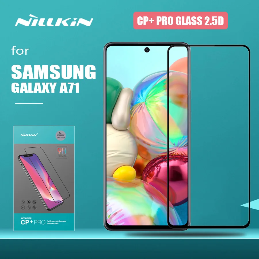 for Samsung Galaxy A71 Glass Nillkin CP+ Pro Full Cover 2.5D Tempered Glass Screen Protector for Samsung A71 HD Protective Film
for Samsung Galaxy A71 Glass Nillkin CP+ Pro Full Cover 2.5D Tempered Glass Screen Protector for Samsung A71 HD Protective Film
