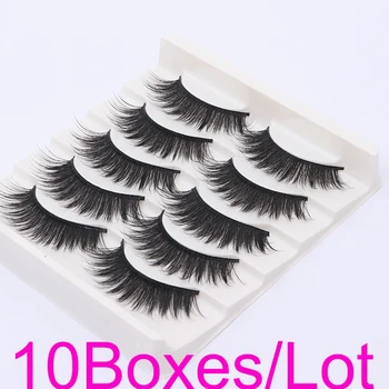 LIYATTON 50 Pairs 3D Mink Fake Eyelashes Extension Lightweight Reusable Handmade Natural Soft Comfortable False Eyelash
LIYATTON 50 Pairs 3D Mink Fake Eyelashes Extension Lightweight Reusable Handmade Natural Soft Comfortable False Eyelash