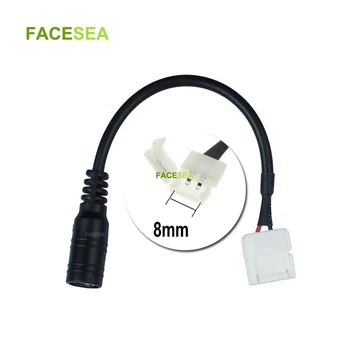 10 ~ 100pcs/lot 8mm 2pin Female DC Adapter LED Strip Connector Cable For SMD 3528 Single Color led Strip No Need Soldering
10 ~ 100pcs/lot 8mm 2pin Female DC Adapter LED Strip Connector Cable For SMD 3528 Single Color led Strip No Need Soldering