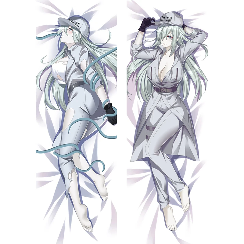 Cells at Work! Anime Girl Macrophage Long Pillowslip Red & White Blood Cell Body Pillow Case Hataraku Saibou Dakimakura Cover
Cells at Work! Anime Girl Macrophage Long Pillowslip Red & White Blood Cell Body Pillow Case Hataraku Saibou Dakimakura Cover