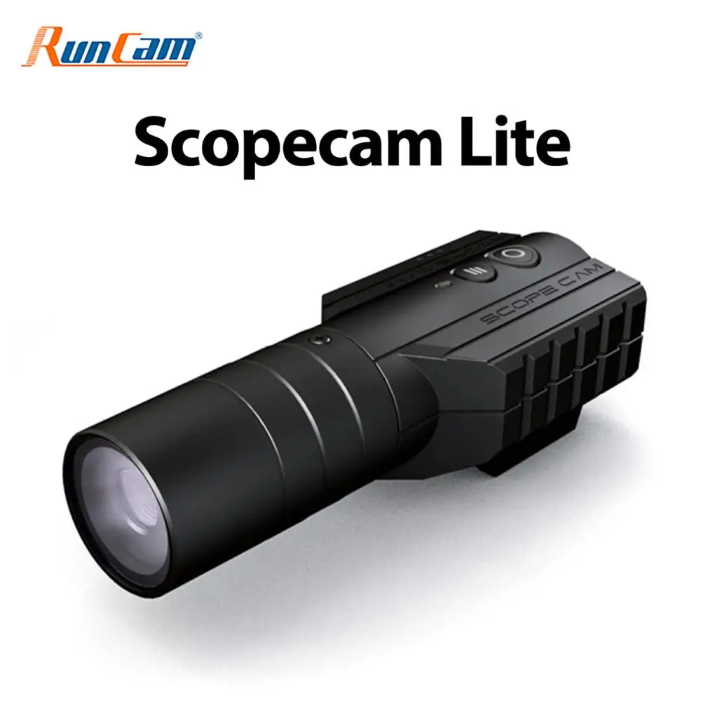 RunCam Scope Cam Lite Scopecam Airsoft Camera 1080P HD Action Camera Built-in WiFi iOS/Android APP 850mAh Replaceable Battery
RunCam Scope Cam Lite Scopecam Airsoft Camera 1080P HD Action Camera Built-in WiFi iOS/Android APP 850mAh Replaceable Battery