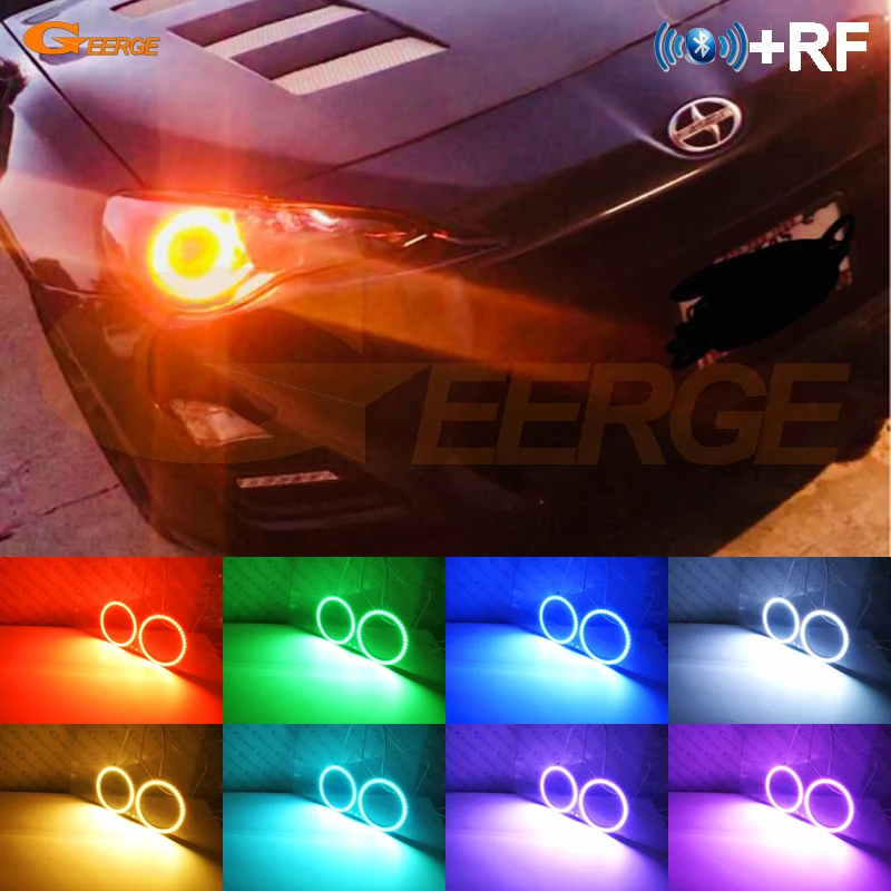 For Subaru BRZ Scion FR-S Toyota FT-86 2013-2014 Excellent Multi-Color Ultrabright 7 Colors RGB LED Angel Eyes Halo Rings
For Subaru BRZ Scion FR-S Toyota FT-86 2013-2014 Excellent Multi-Color Ultrabright 7 Colors RGB LED Angel Eyes Halo Rings