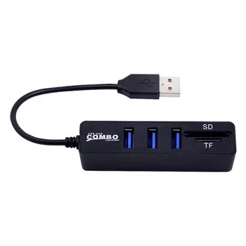 Mini USB Hub 3.0 Multi USB 3.0 Hub USB Splitter 3 Port Hub With TF SD Card Reader 6 Port 2.0 Hab Adapter For PC Accessories New
Mini USB Hub 3.0 Multi USB 3.0 Hub USB Splitter 3 Port Hub With TF SD Card Reader 6 Port 2.0 Hab Adapter For PC Accessories New