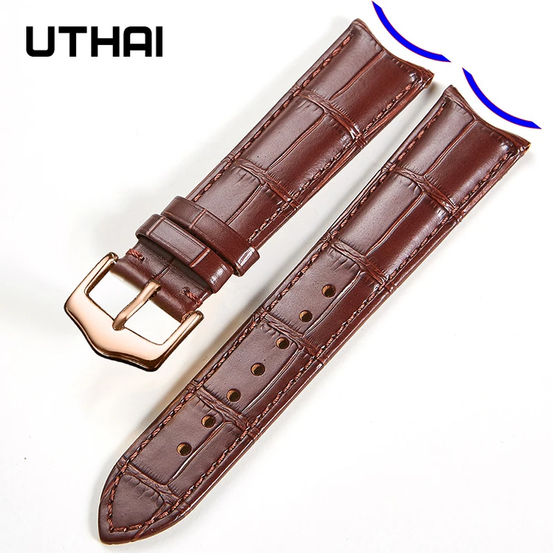 Ремешок UTHAI F09 из натуральной кожи для наручных часов, изогнутый деловой браслет с бамбуковой застежкой, 19 мм 20 мм 21 мм 22 мм 24 мм в стиле ретро
Ремешок UTHAI F09 из натуральной кожи для наручных часов, изогнутый деловой браслет с бамбуковой застежкой, 19 мм 20 мм 21 мм 22 мм 24 мм в стиле ретро