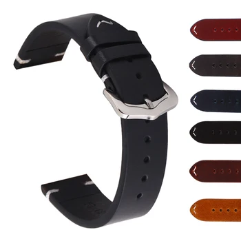 Oil Leather Watch Band For Amazfit Pace Bip Xiaomi Huami strap Cow Leather Soft Band Vintage Bands Strap 20mm 22mm band
Oil Leather Watch Band For Amazfit Pace Bip Xiaomi Huami strap Cow Leather Soft Band Vintage Bands Strap 20mm 22mm band