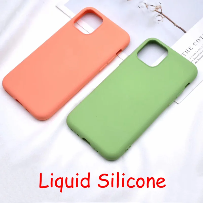 Multi-color Soft Liquid silicone Phone Case For Apple iPhone 11 case pro Max Odorless and non-toxic for iPhon Pro | Мобильные