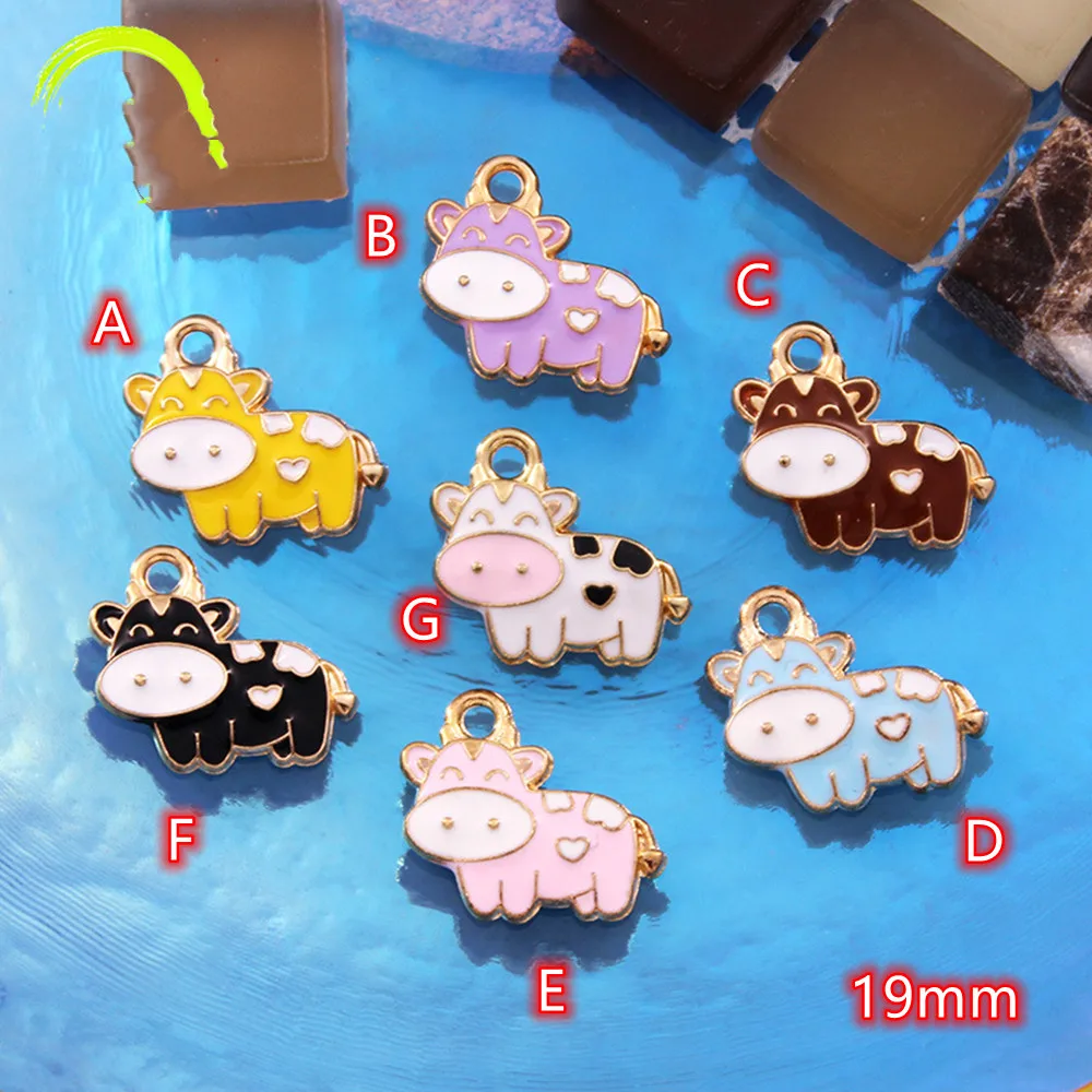Lovely Cow Enamel Charms for Jewelry Making 20pcs Colorful Calf Alloy Pendants fit DIY Necklace Bracelet Accessories Mini Charm
Lovely Cow Enamel Charms for Jewelry Making 20pcs Colorful Calf Alloy Pendants fit DIY Necklace Bracelet Accessories Mini Charm