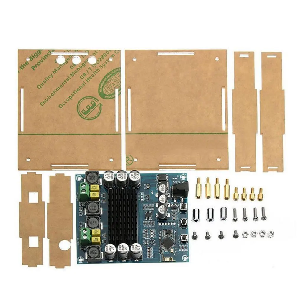 Professional Small Size TPA3116D2 120W X2 Bluetooth 4.0 Audio Receiver Digital Amplifier Board Module With Case
Professional Small Size TPA3116D2 120W X2 Bluetooth 4.0 Audio Receiver Digital Amplifier Board Module With Case