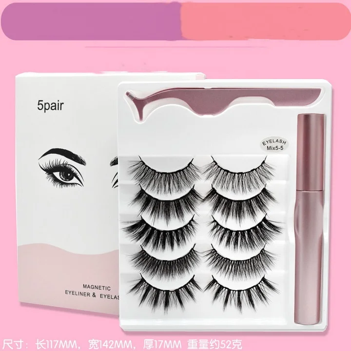HOT NEW 5 Pairs/set Magnetic Eyelashes with Eyeliner and Tweezer False Eyelashes Makeup Reusable eyelash No Glue Needed ePacket
HOT NEW 5 Pairs/set Magnetic Eyelashes with Eyeliner and Tweezer False Eyelashes Makeup Reusable eyelash No Glue Needed ePacket