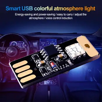 1Pcs Car Ambient Light Neon Interior Mini USB Light Decorative Light Emergency Lighting Sound Control Lamp Car Accessories
1Pcs Car Ambient Light Neon Interior Mini USB Light Decorative Light Emergency Lighting Sound Control Lamp Car Accessories