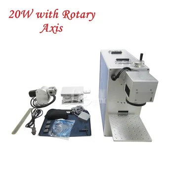 20w optical fiber laser engraving machine laser marker with rotary axis for metal wood pvc plastic, free tax to russia
20w optical fiber laser engraving machine laser marker with rotary axis for metal wood pvc plastic, free tax to russia