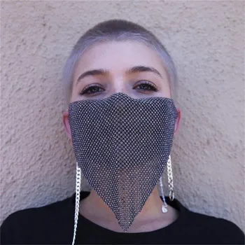 Trendy Reticulated Rhinestone Bling Mask Jewelry For Women Vintage Crystal Charming Popular Jewelry Gift
Trendy Reticulated Rhinestone Bling Mask Jewelry For Women Vintage Crystal Charming Popular Jewelry Gift