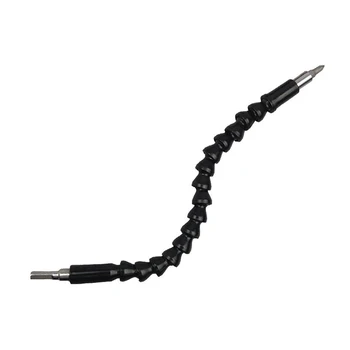 1/4 Inch Hex Shank 11-11/16" /295mm Flexible Shaft Bit Extention for Electronic Drill Connect Screwdriver Drill Bit
1/4 Inch Hex Shank 11-11/16" /295mm Flexible Shaft Bit Extention for Electronic Drill Connect Screwdriver Drill Bit